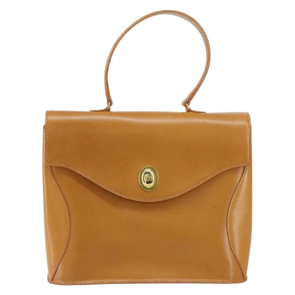 Dior Leather Handbag Brown